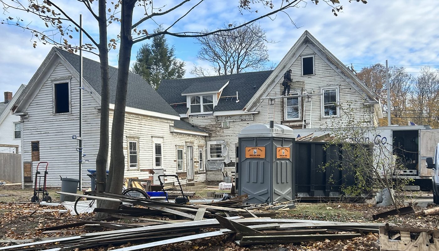 An active renovation project